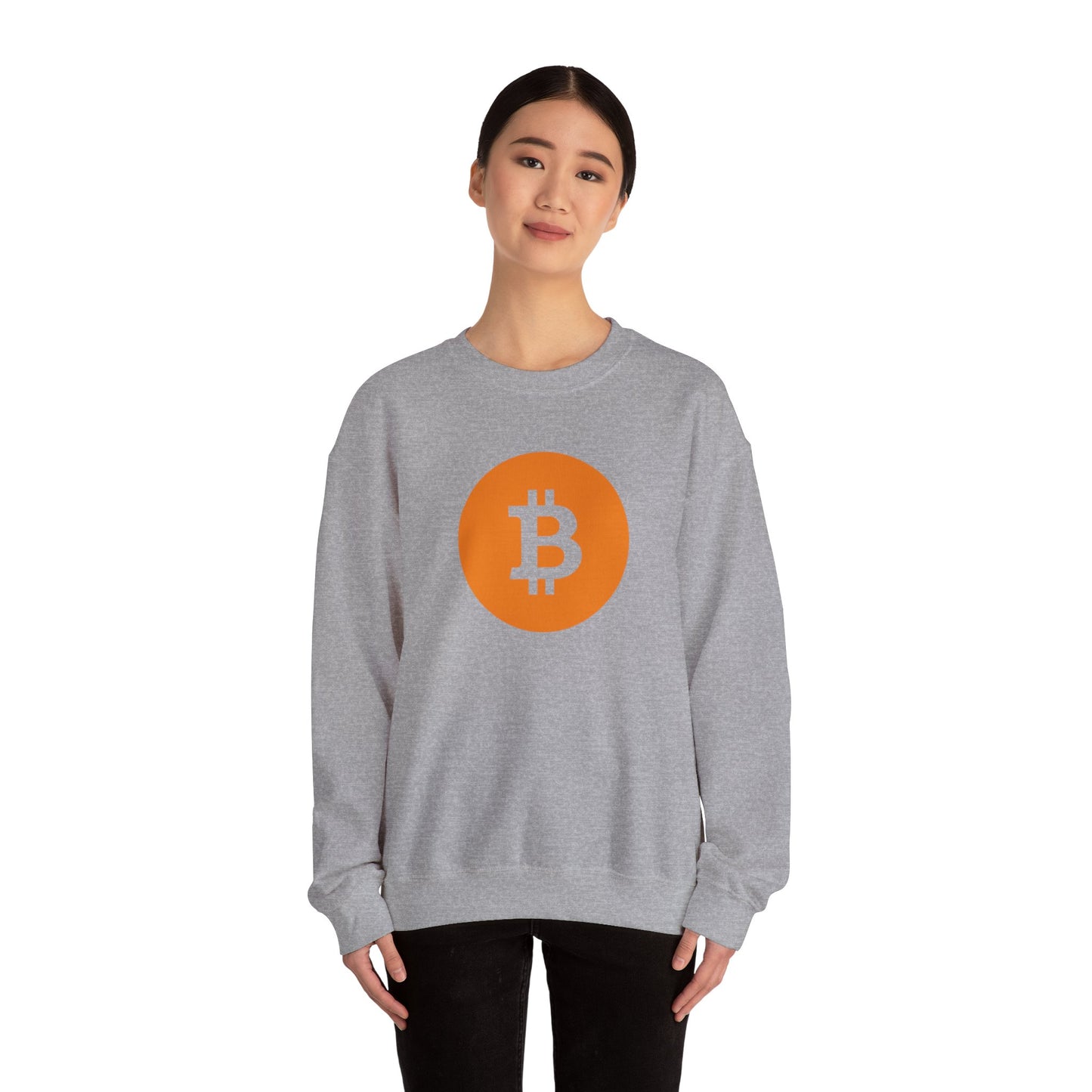 Riff Raff Wear Bitcoin Unisex Heavy Blend™ Crewneck Sweatshirt