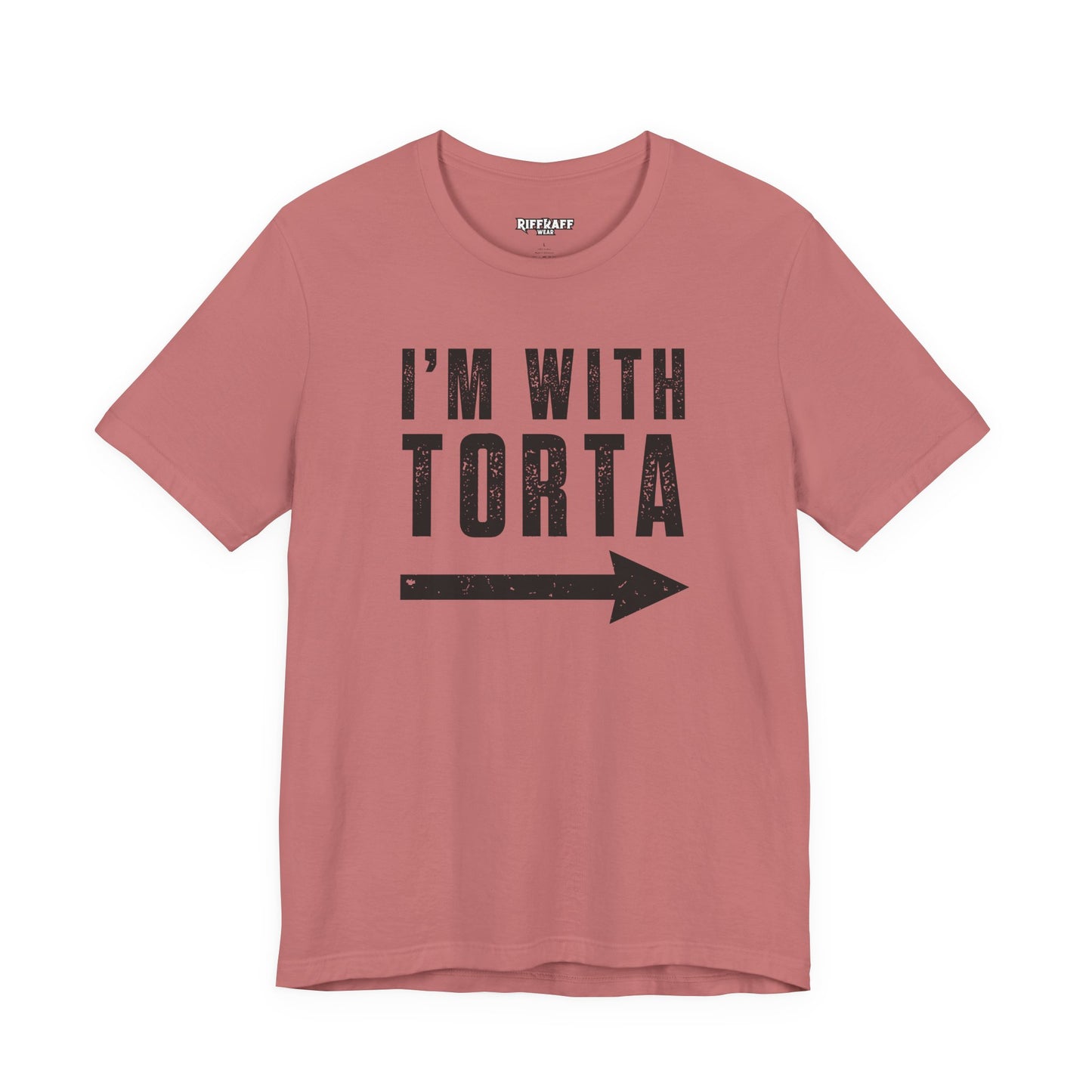 I’m With Torta Arrow Tee - Funny Family/Partner Mexican Food Shirt - Riff Rsff Wear