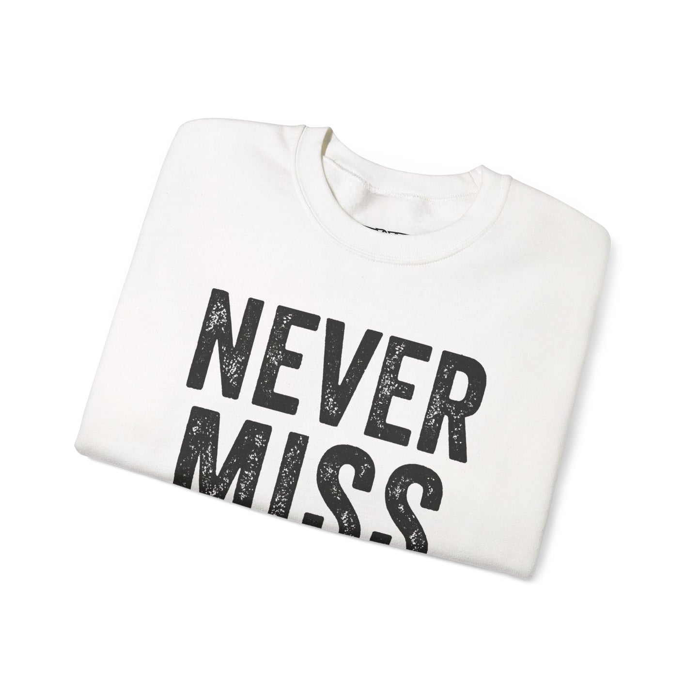 "Never Miss Monday" Crewneck Sweatshirt - REBEL REPUBLIC - Riff Raff Wear
