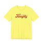 Riff Raff Wear Team Naughty Unisex Jersey Short Sleeve Tee