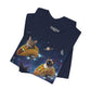 Cat Taco Space Tee  Funny Cosmic Cats in Tacos T-Shirt