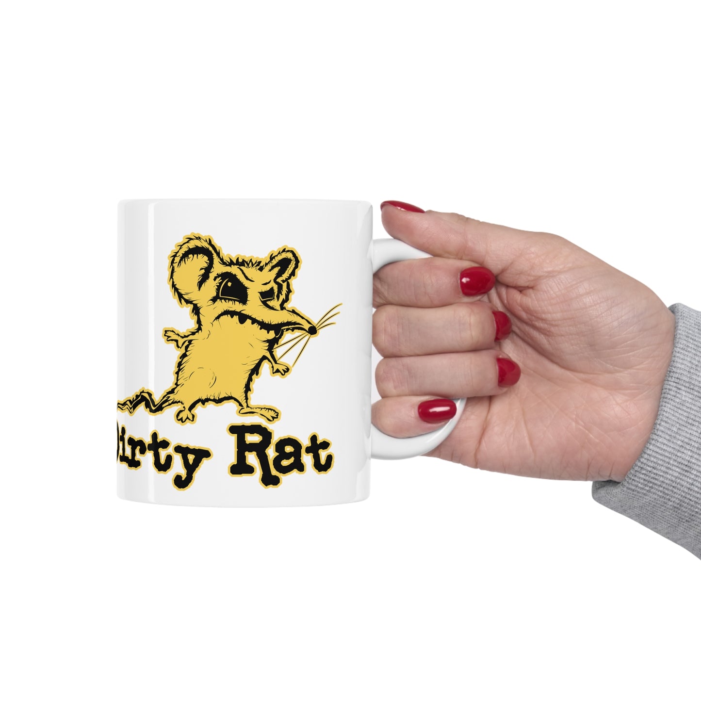 Dirty Rat Ceramic Mug 11oz