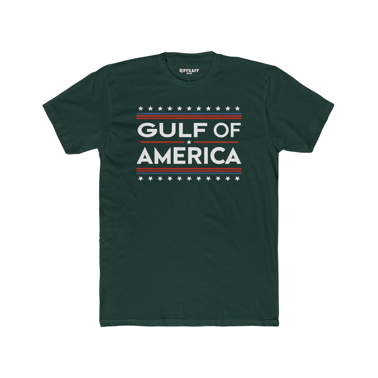 Gulf of America Unisex Cotton Crew Tee - Casual Summer Graphic T-Shirt - Riff Raff Wear