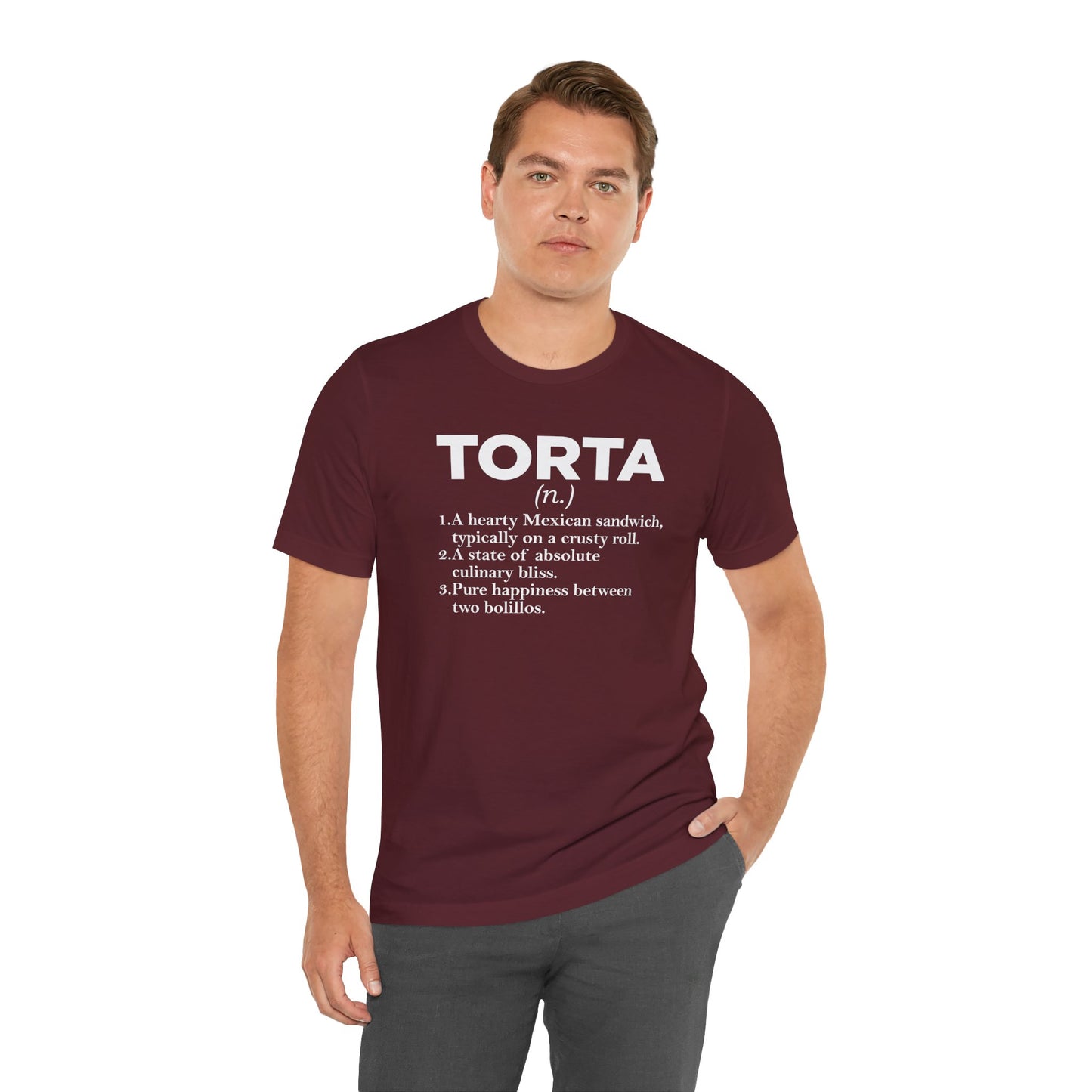Tee - "TORTA" Definition Shirt (Mexican Sandwich Lover Tee) - Riff Raff Wear