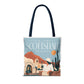 Scottsdale Arizona Vintage Travel Tote Bag — Old Town Desert Poster Design