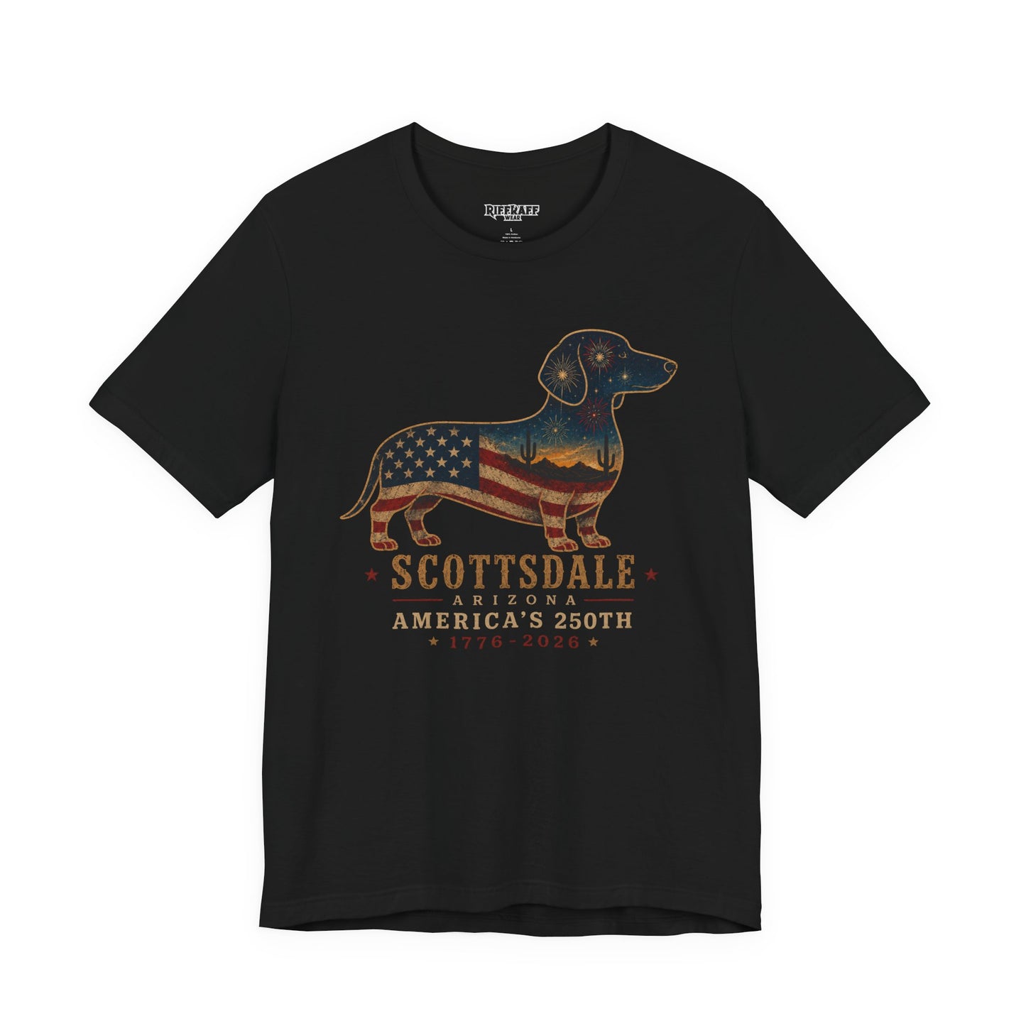 Copy of Freedom Crew Dachshund T-Shirt – Patriotic Dachshund Flag Tee