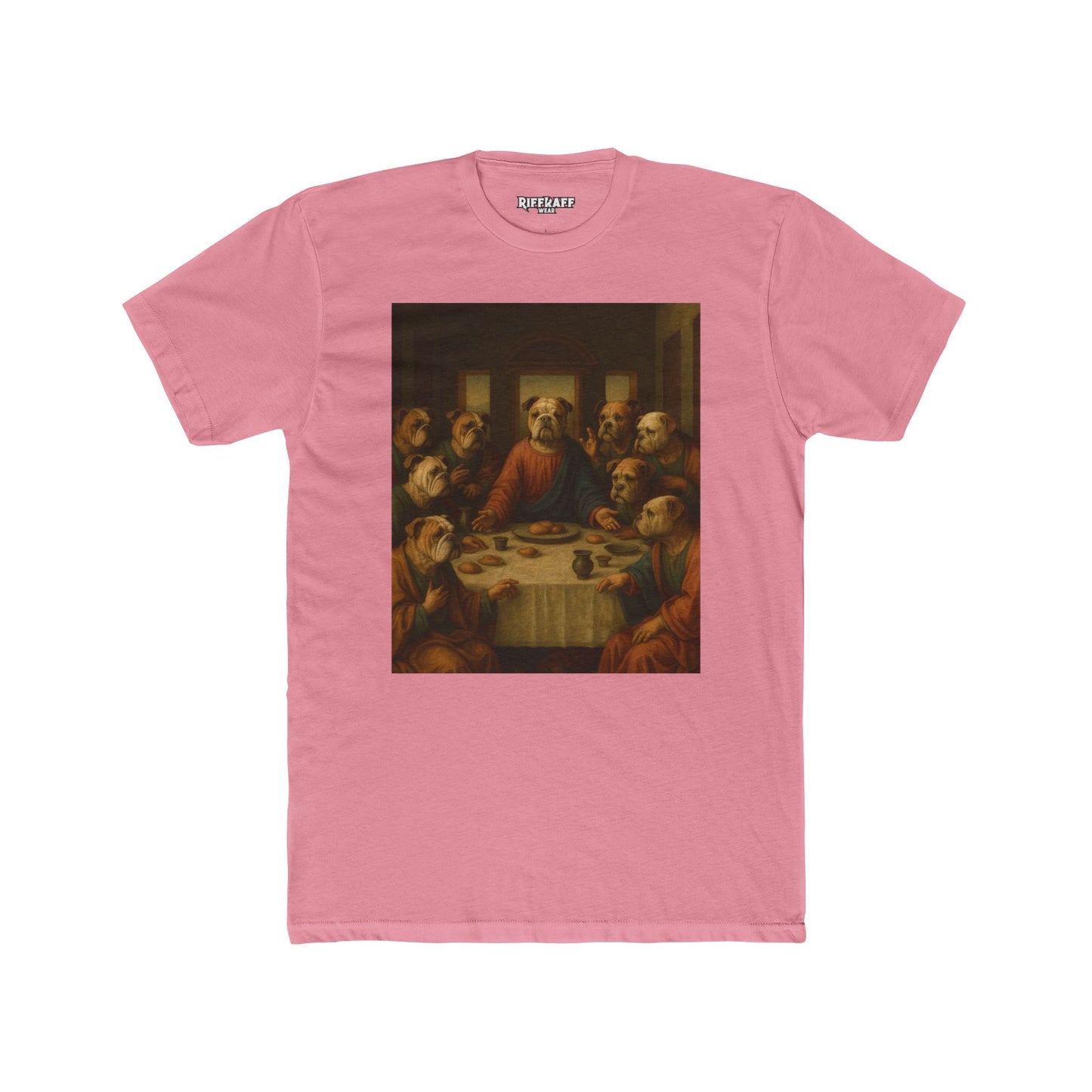 The Last Supper Unisex Cotton Crew Tee - Artistic Heritage Shirt - Riff Raff Wear