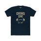 Grind On! Unisex Cotton Crew Tee for Fitness Enthusiasts - Riff Raff Wear