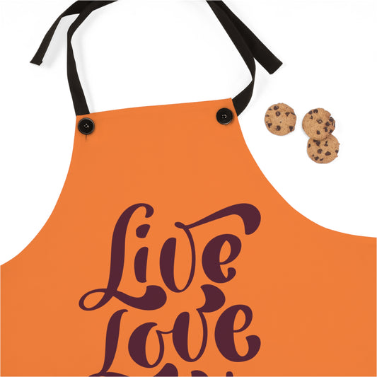 Riff Raff Wear Live Love Bake Apron (AOP)