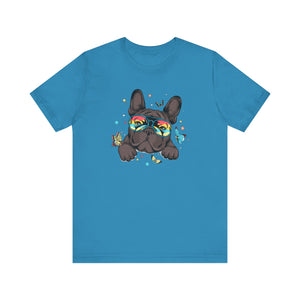 PetNique Cool Frenchie Unisex Jersey Short Sleeve Tee