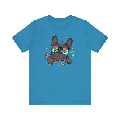 PetNique Cool Frenchie Unisex Jersey Short Sleeve Tee