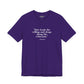 Fate leads the willing and drags along the reluctant - Unisex Jersey Short Sleeve Tee  Mind Forge -Raff Raff Wear