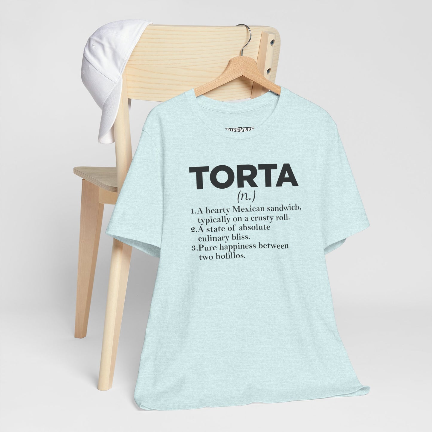 Tee - "TORTA" Definition Shirt (Mexican Sandwich Lover Tee) - Riff Raff Wear