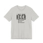 Dad Funny Beer Unisex Jersey Short Sleeve Tee