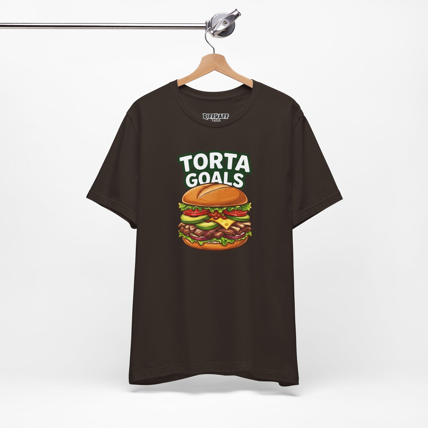 T-Shirt - "Torta Goals" Burger Graphic Tee - Riff Raff Wear