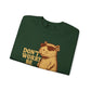 Don't Worry Be Capy! - Unisex Heavy Blend Crewneck Sweatshirt - Riff Raff Wear
