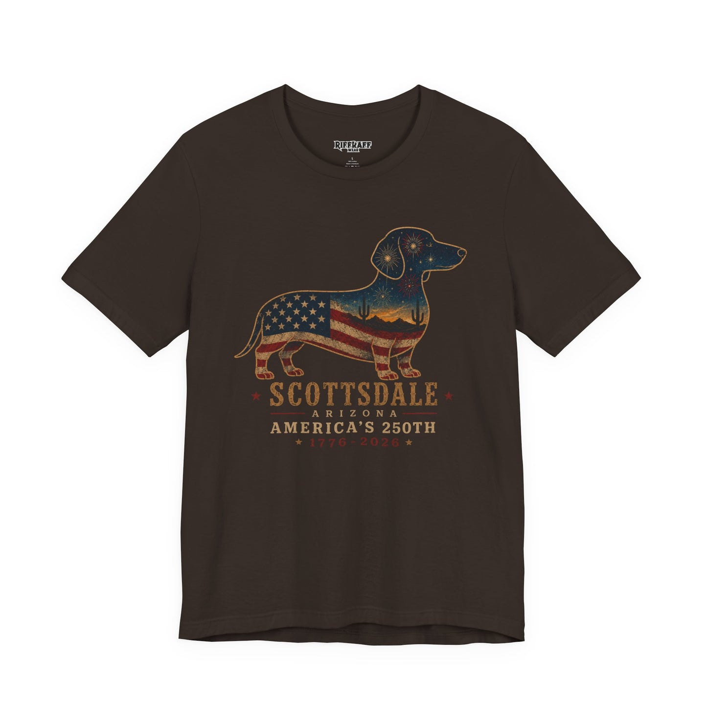 Copy of Freedom Crew Dachshund T-Shirt – Patriotic Dachshund Flag Tee