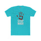 Unisex Cotton Crew Tee - Stop War! Political Statement Shirt - Riff Raff Wear