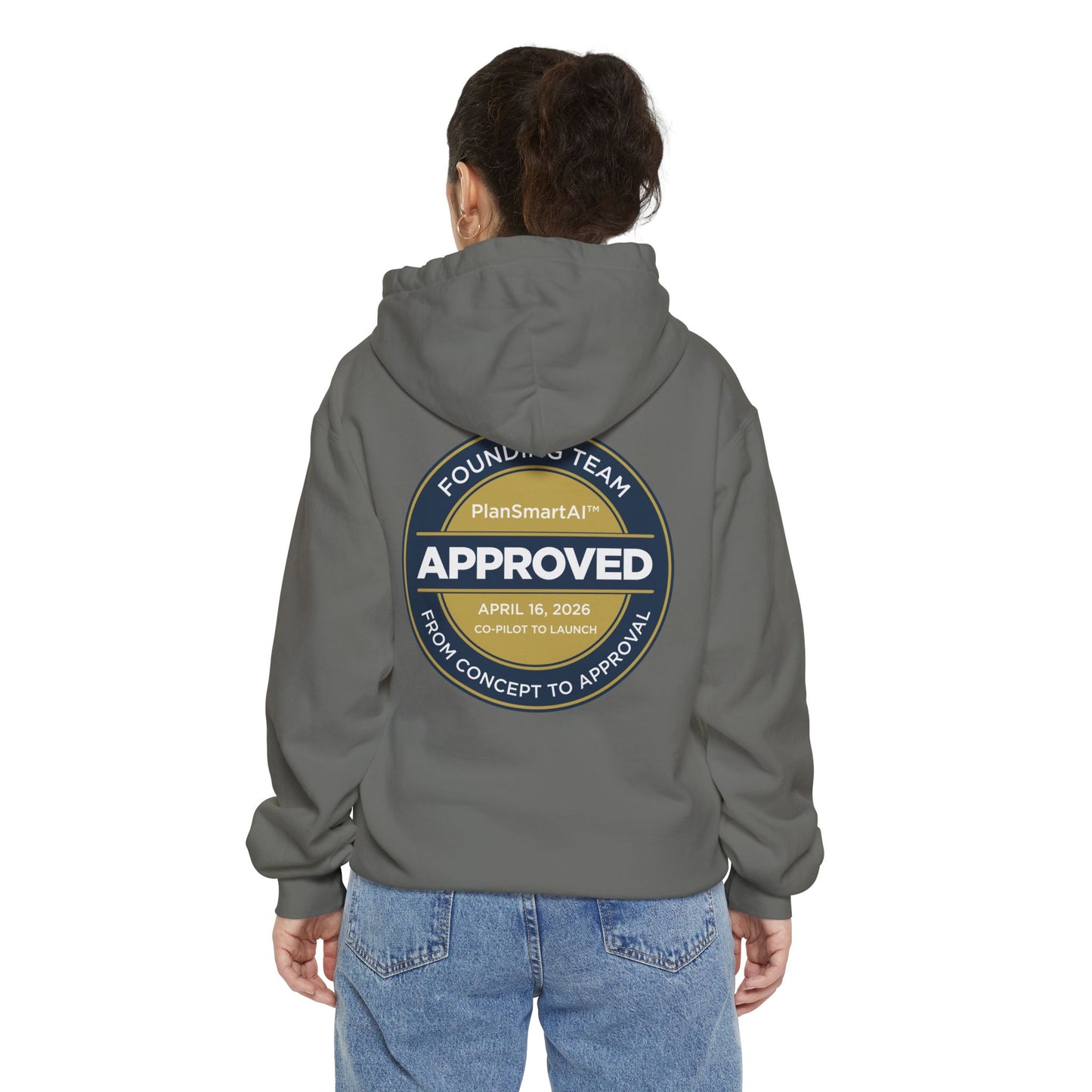 2Build AI - Unisex Garment-Dyed Hoodie