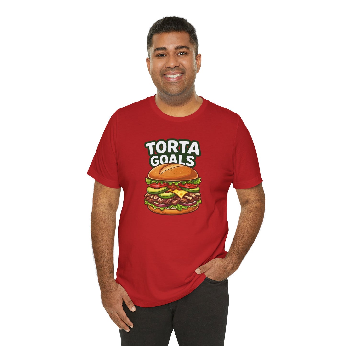 T-Shirt - "Torta Goals" Burger Graphic Tee - Riff Raff Wear