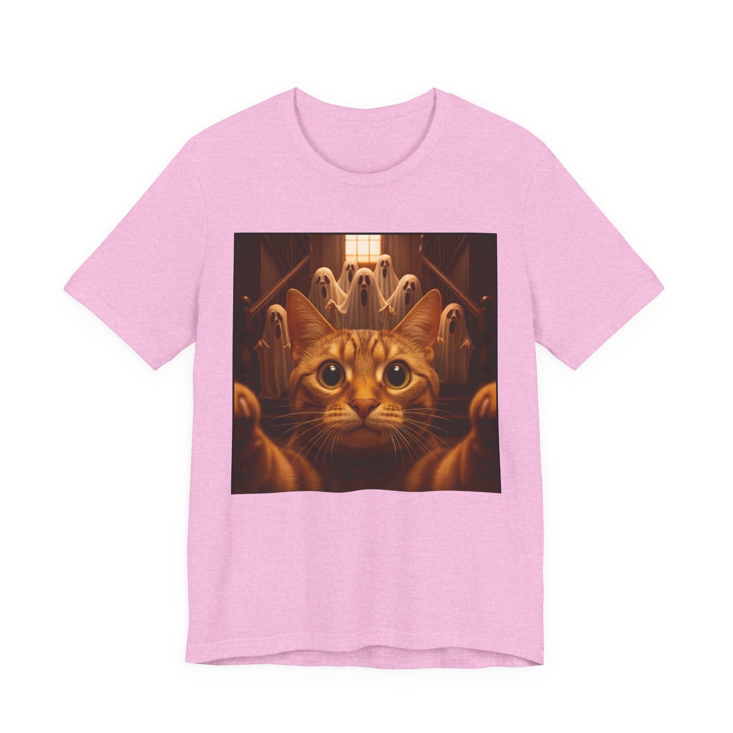 Cat Ghosts Tee Halloween Ready! - Riff Raff Wear