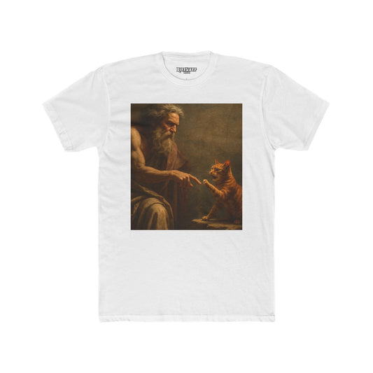 Artistic Cat and Creation Unisex Cotton Crew Tee - Riff Raff Wear