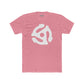 Retro Vinyl Record Unisex Cotton Crew Tee - Music Lover's Apparel - 45 Record Insert - Riff Raff Wear
