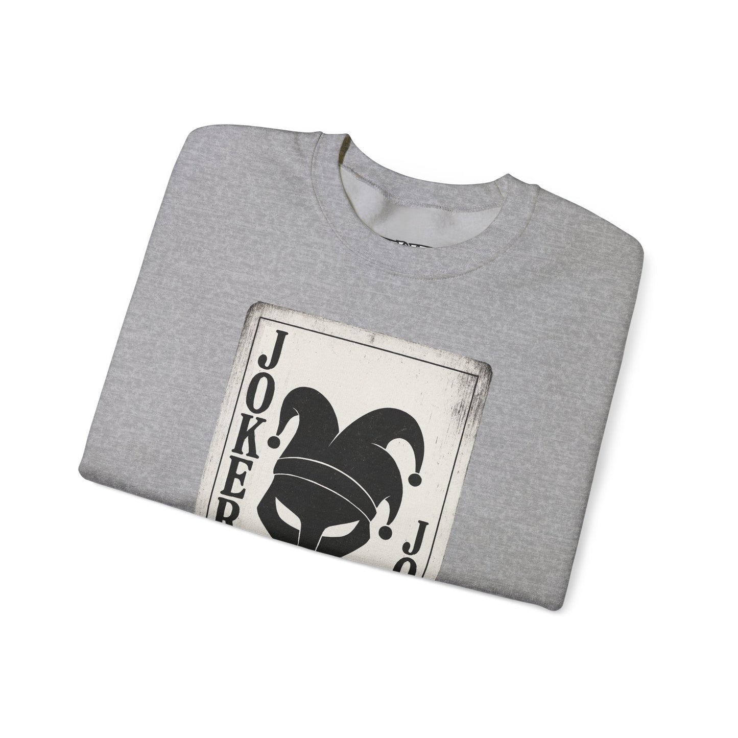 Joker Graphic Sweatshirt - Unisex Heavy Blend Crewneck - Riff Raff Wear