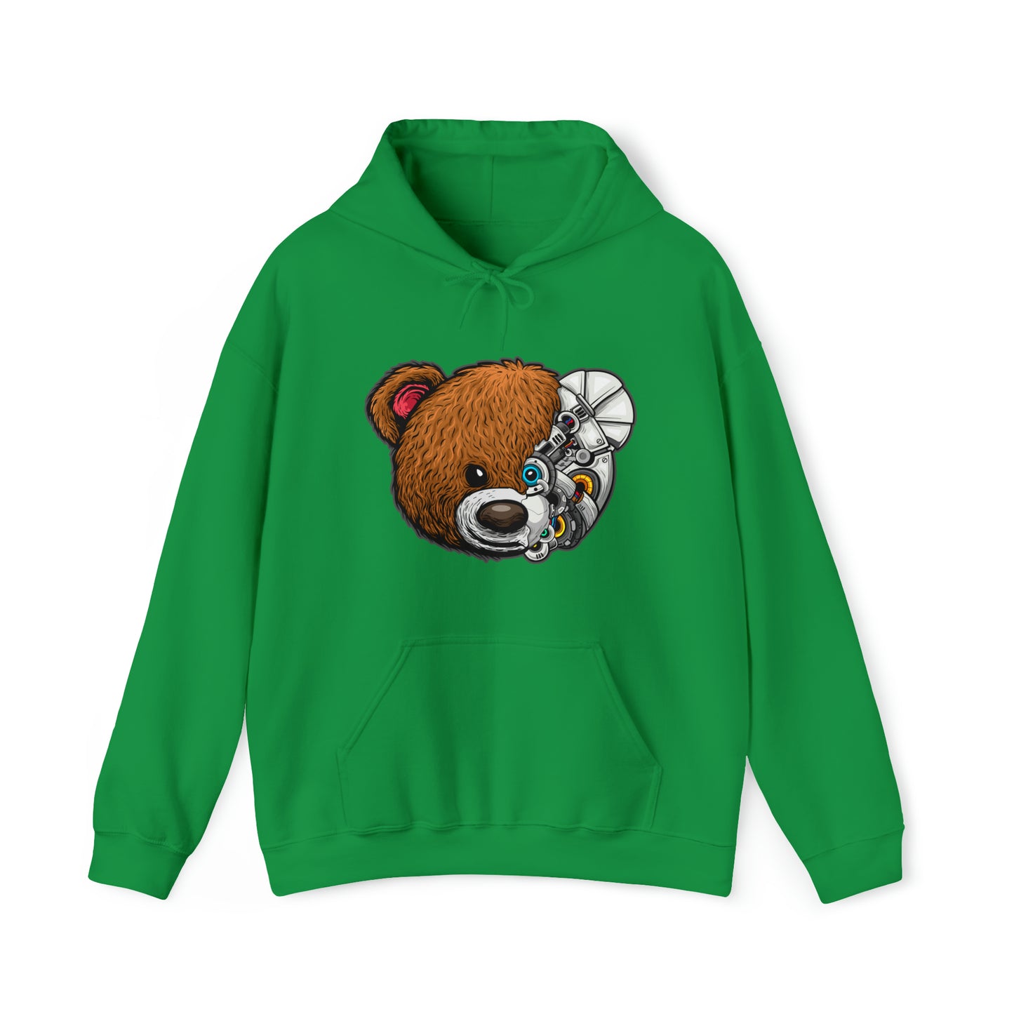 Riff Raff Wear Cyborg Bear Unisex Heavy Blend™ Hooded Sweatshirt