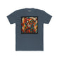 Colorful Skeleton Art Unisex Cotton Crew Tee - Day of the Dead Shirt - Riff Raff Wear