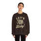 Let's Bang! Unisex Crewneck Sweatshirt - Fun & Comfy Apparel for Music Lovers - Riff Raff Wear