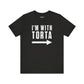 I’m With Torta Arrow Tee - Funny Family/Partner Mexican Food Shirt - Riff Rsff Wear