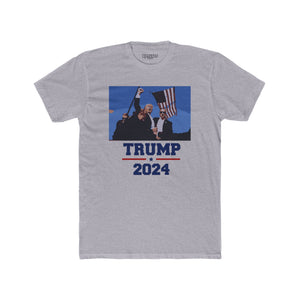 Riff Raff Wear Trump Survives 2024 Unisex Cotton Crew Tee