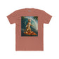 Surfing Cat Unisex Cotton Crew Tee - Fun & Quirky Beach Vibes - Riff Raff Wear