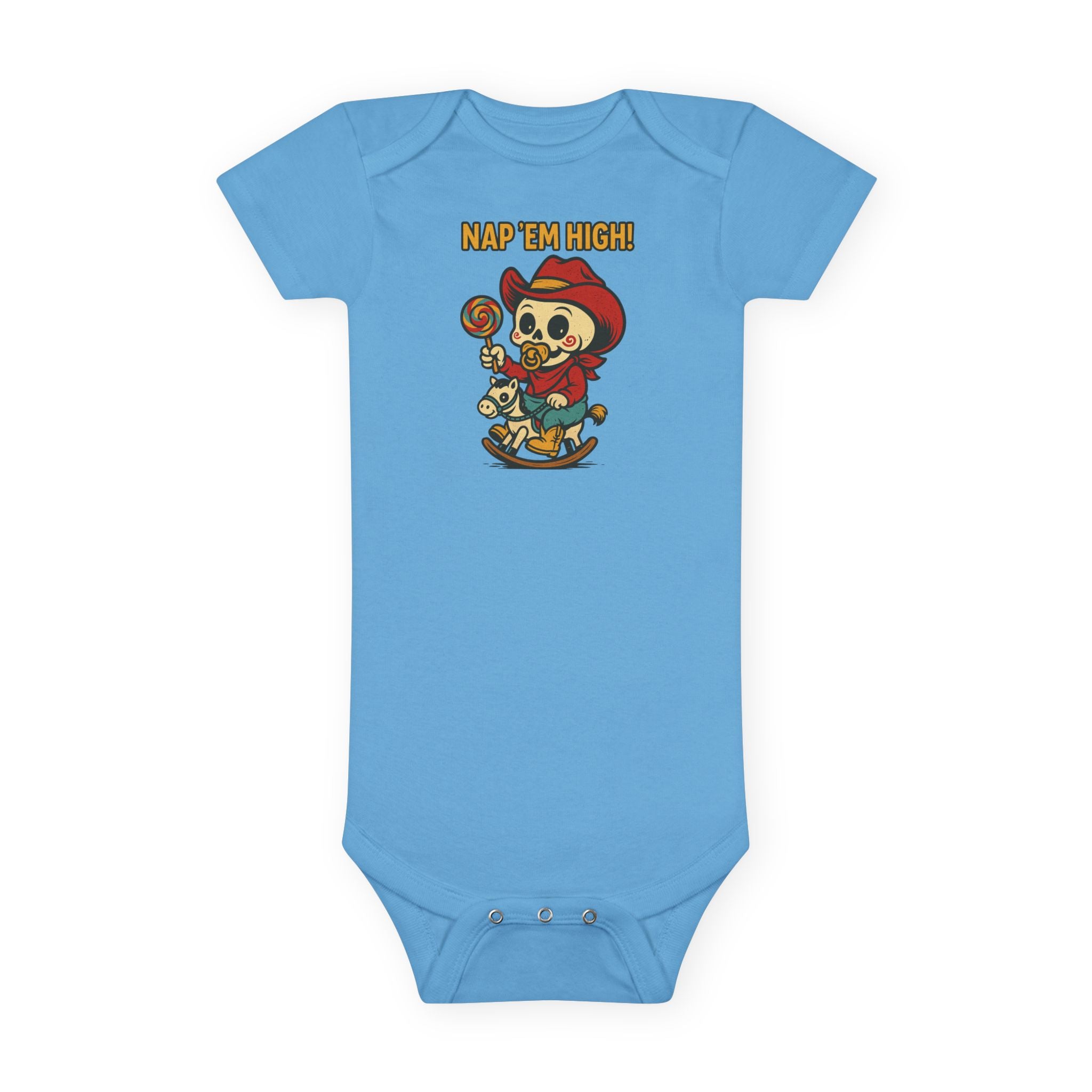 Cute Baby Onesie with Nap 'Em High Design, Infant Bodysuit, Funny Baby Clothes, Unisex Baby Outfit, Gift for New Parents