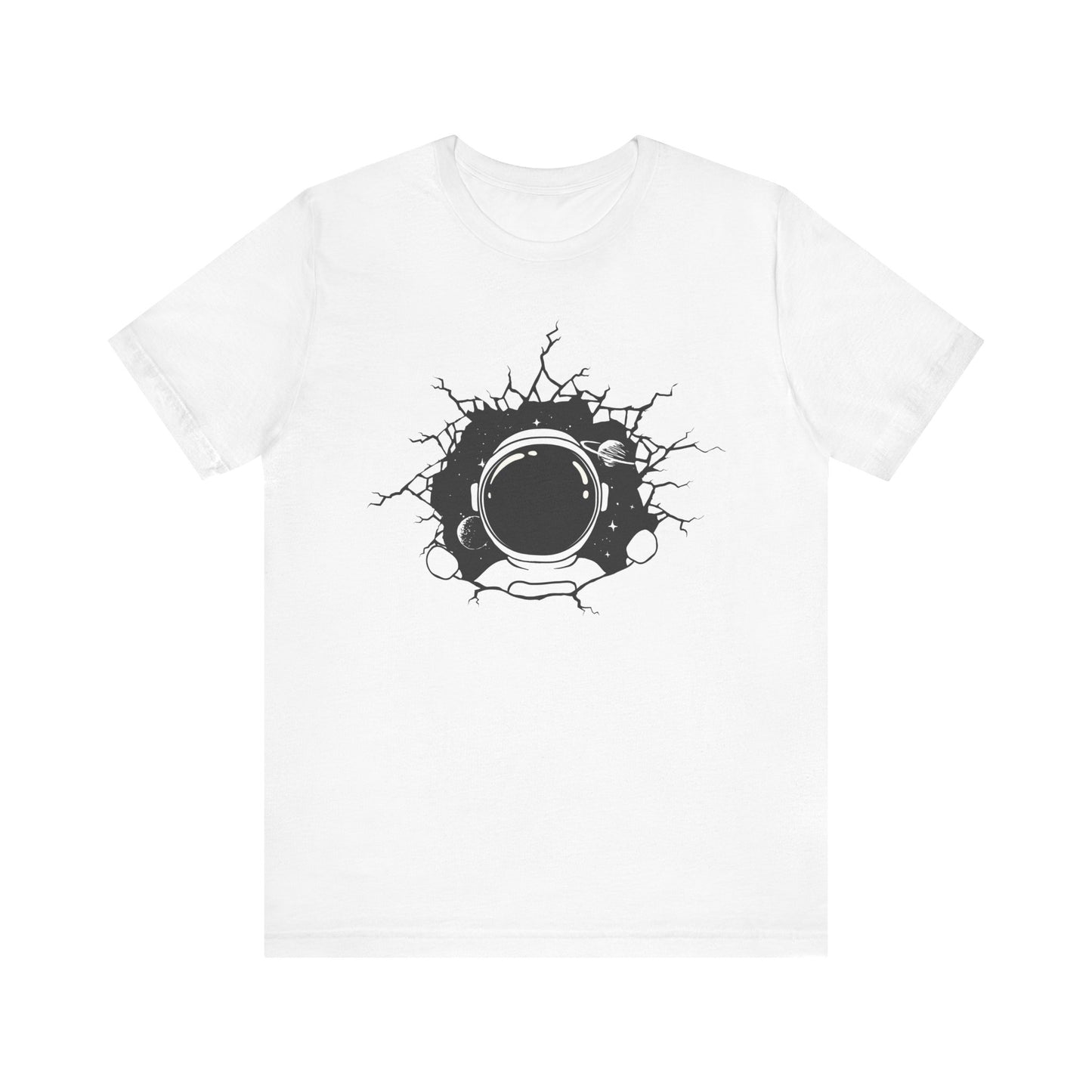 Riff Raff Wear Astronaut Break Through Unisex Jersey Short Sleeve Tee