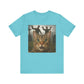 Zombie Cat Halloween Tee, Cute Cat Shirt, Unisex Graphic Tee, Funny Pet Lover Gift, Halloween Costume Top - Riff Raff Wear