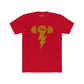 Motivational Gym Crew Tee - Bold Fist & Dumbbell Design - Riff Raff Wear