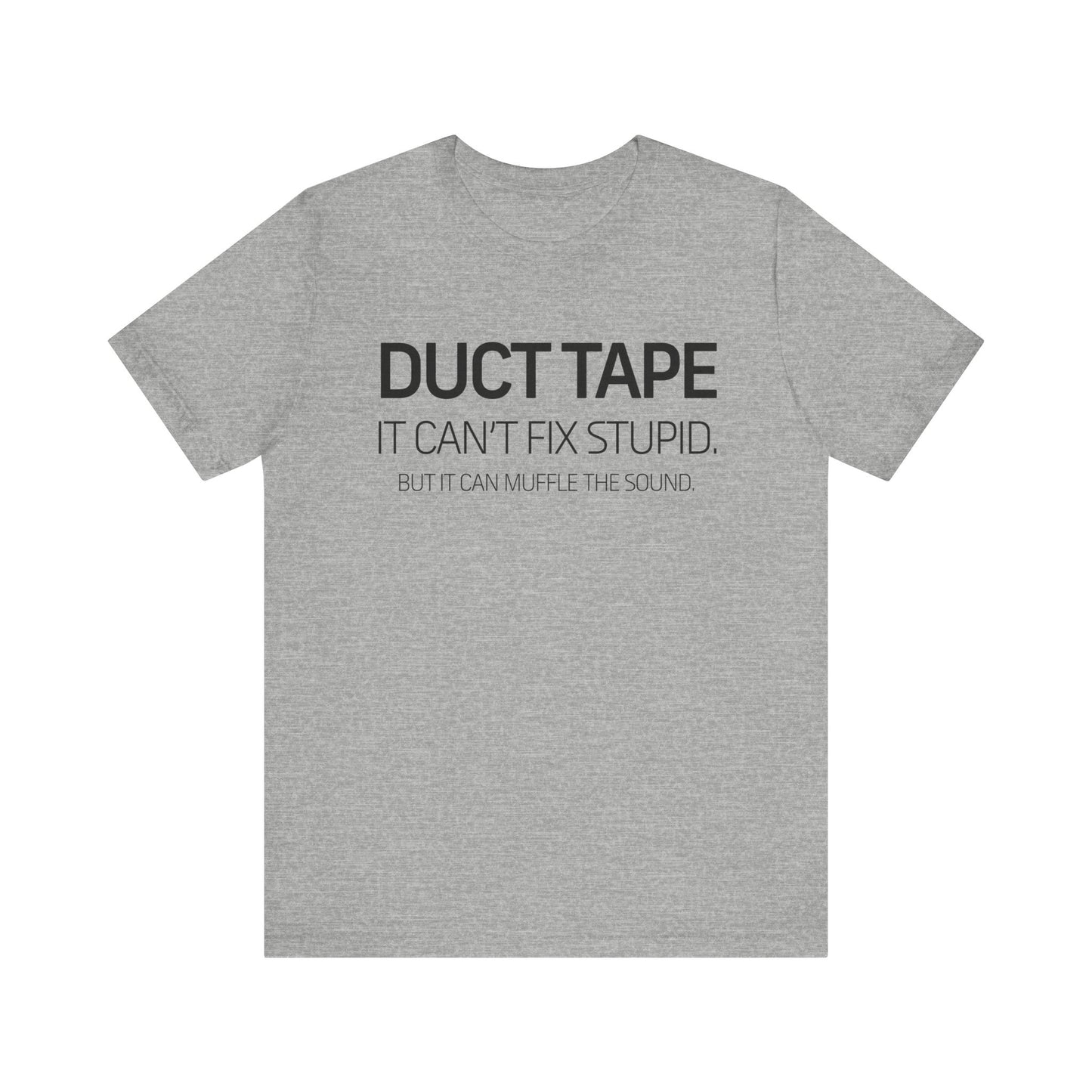 Dad Funny Duct Tape Unisex Jersey Short Sleeve Tee