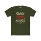 Savage Mode Activated Unisex Cotton Crew Tee – Casual Graphic Shirt for Everyday Style - Riff Raff Wear