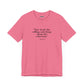 Fate leads the willing and drags along the reluctant - Unisex Jersey Short Sleeve Tee  Mind Forge -Raff Raff Wear