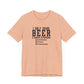 Dad Funny Beer Unisex Jersey Short Sleeve Tee