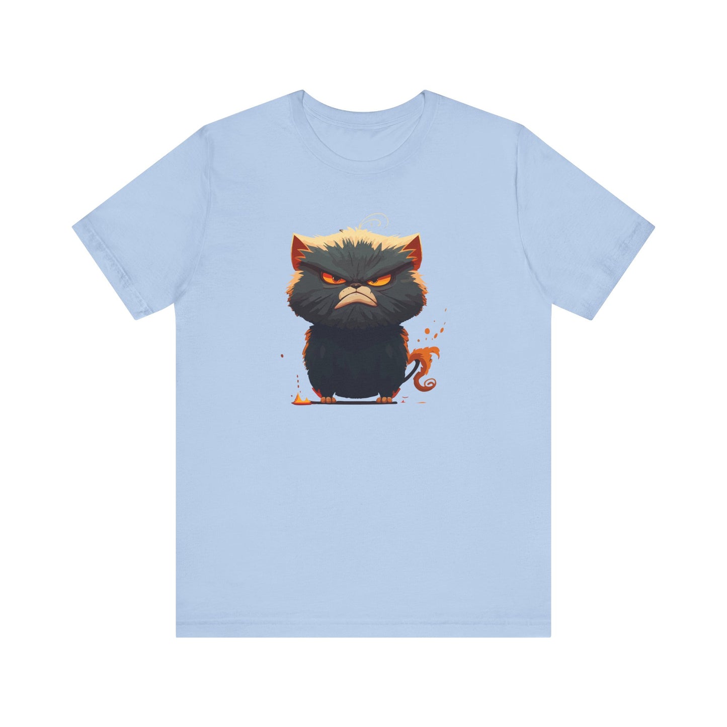 Riff Raff Wear Angry Cat Unisex Jersey Short Sleeve Tee