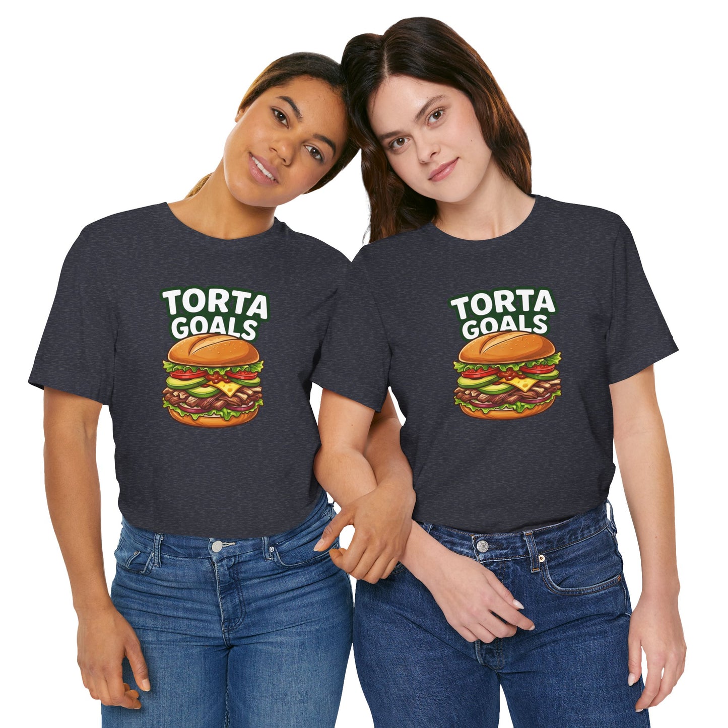 T-Shirt - "Torta Goals" Burger Graphic Tee - Riff Raff Wear