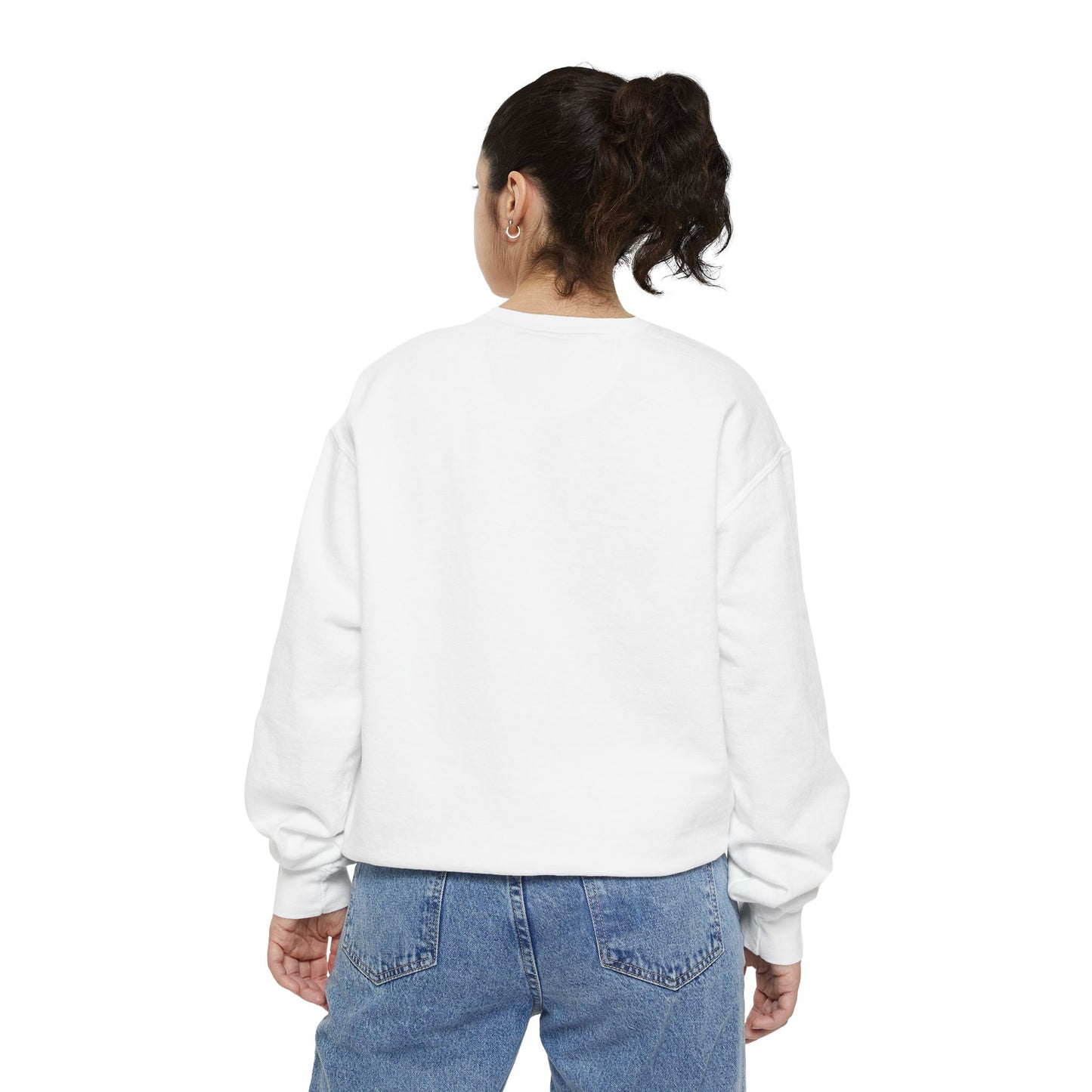 Vibrant Bulldog Sweatshirt - Cozy, Garment-Dyed Unisex Style - Riff Raff Wear