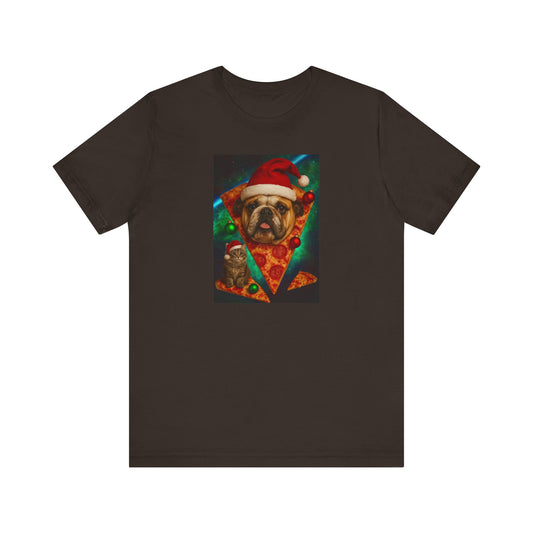 Funny Christmas Pug Shirt, Holiday Tee, Pet Lover Gift, Unisex Festive T-Shirts, Cute Animal Apparel, Christmas Party Outfit - Riff Raff Wear