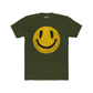 Retro Smiley Face Unisex Cotton Crew Tee - Joyful Vibe T-Shirt - Riff Raff Wear