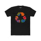 Colorful Recycle Symbol Unisex Cotton Crew Tee - Eco-Friendly Fashion - Riff Raff Wear