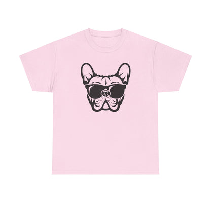 Riff Raff Wear Mr Cool Frenchie Unisex Heavy Cotton Tee