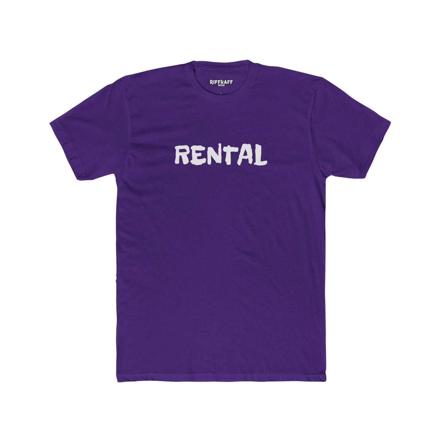 Casual Unisex Crew Tee - "RENTAL" Statement T-Shirt for Everyday Wear - Riff Raff Wear